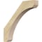 Ekena Millwork 4"W x 24"D x 24"H Legacy Rough Sawn Knee Brace, Douglas Fir BRC04X24X24LEC00RDF - alternate 1